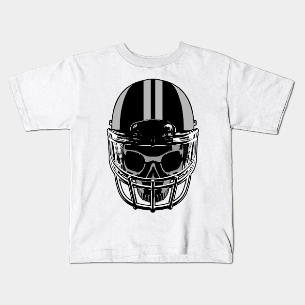 Final Touchdown Kids T-Shirt by Grandeduc